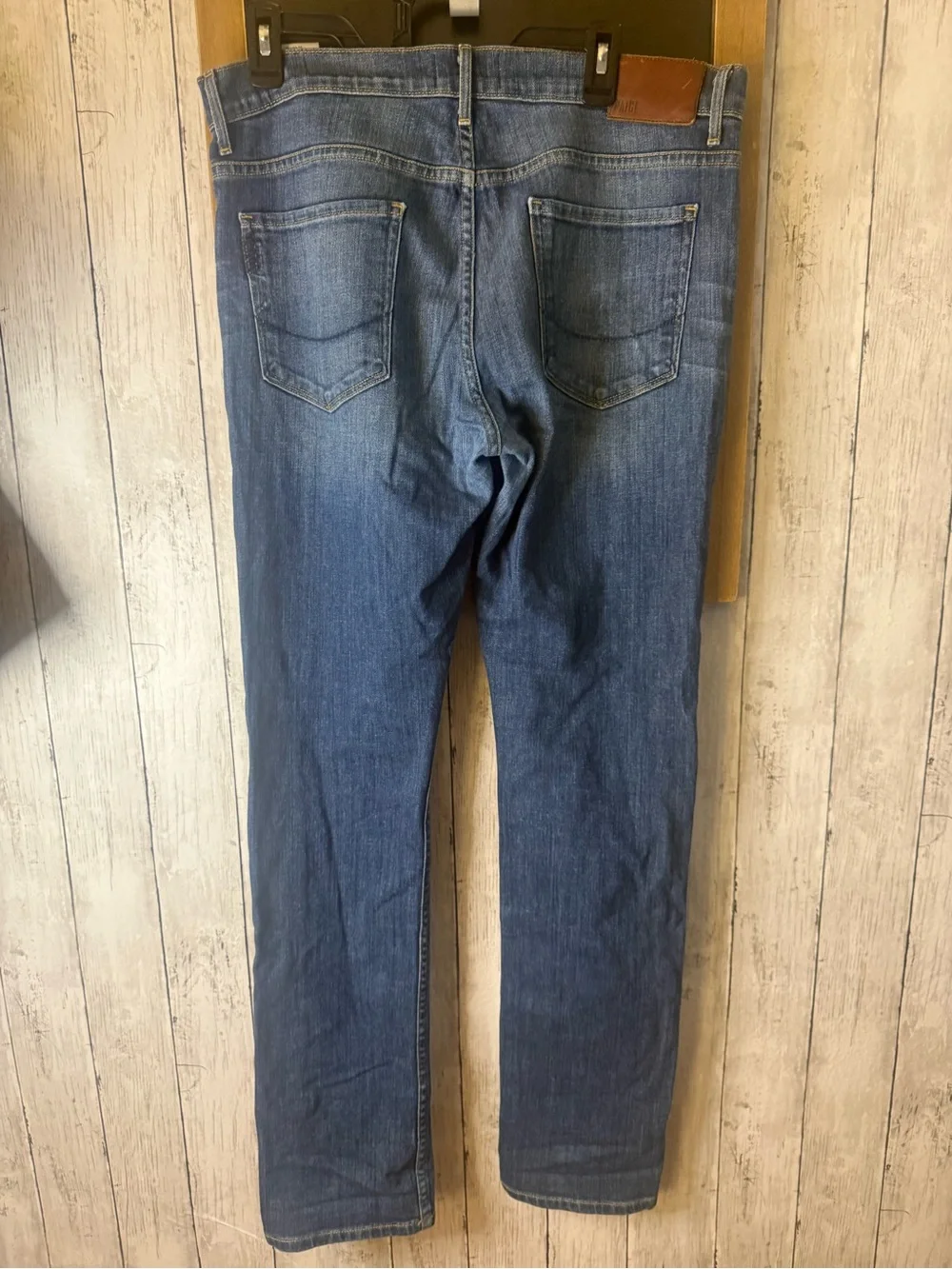 Men’s Paige Federal Blue Stretch Jeans Pants Slim Straight 34
